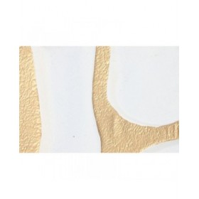 Decorazione da Parete Home ESPRIT Bianco Dorato Moderno 48 x 2,5 x 80,5 cm (2 Unità)