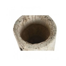Vaso Home ESPRIT Naturale teak 31 x 31 x 46 cm