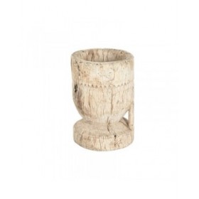 Vaso Home ESPRIT Naturale teak 31 x 31 x 46 cm