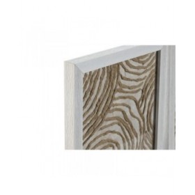 Quadro Home ESPRIT Bianco Naturale Moderno 20 x 2 x 30 cm