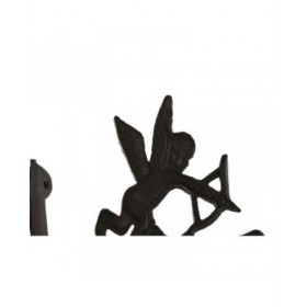 Campana Home ESPRIT Marrone Nero Ferro 16,5 x 10 x 21 cm