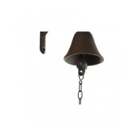 Campana Home ESPRIT Marrone Nero Ferro 15,7 x 7,5 x 42 cm