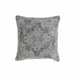 Cuscino DKD Home Decor Plastica Azzurro Quadrato Arabo 45 x 12 x 45 cm