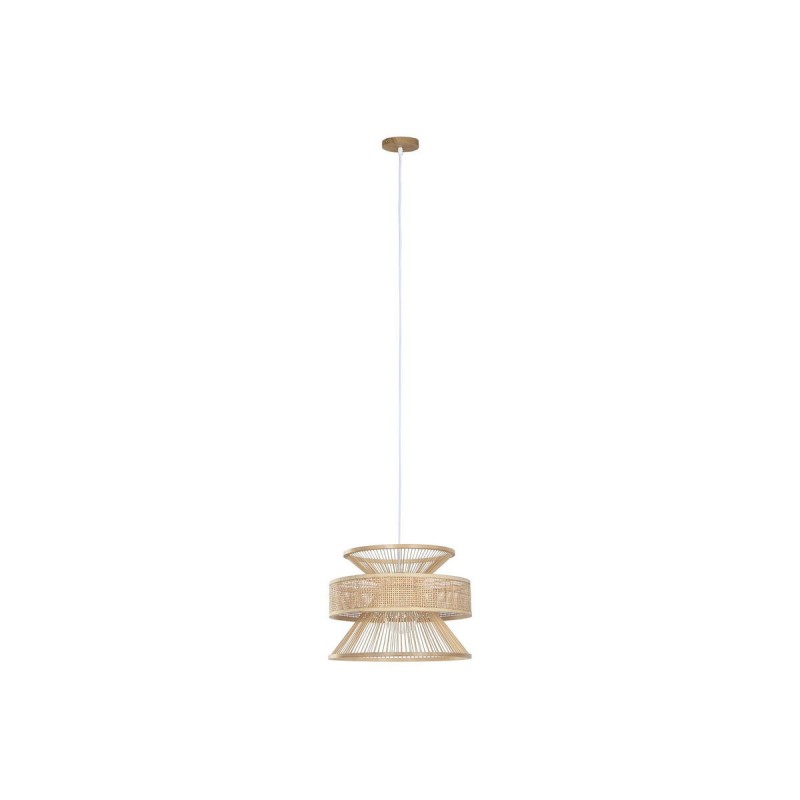 Lampadario Home ESPRIT Marrone Bambù 50 W 40 x 40 x 30 cm