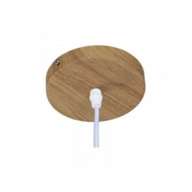 Lampadario Home ESPRIT Marrone Bambù 50 W 40 x 40 x 30 cm