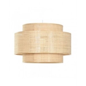 Lampadario Home ESPRIT Marrone Bambù 50 W 56 x 56 x 37 cm