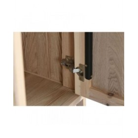 Armadio Home ESPRIT Naturale Abete Legno MDF 78 x 55 x 180 cm