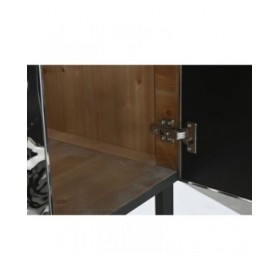 Credenza Home ESPRIT Argentato Metallo Acciaio 80 x 41 x 160 cm