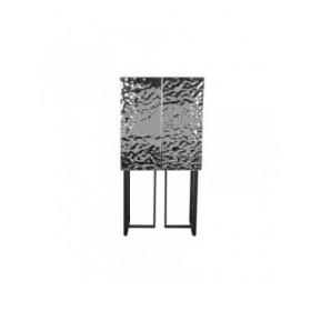 Credenza Home ESPRIT Argentato Metallo Acciaio 80 x 41 x 160 cm