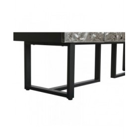 Credenza Home ESPRIT Argentato Metallo Acciaio 151 x 41 x 80 cm