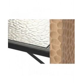 Scaffale Home ESPRIT Metallo Cristallo Legno di abete 120 x 31 x 158 cm