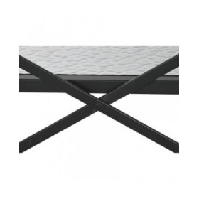 Scaffale Home ESPRIT Metallo Cristallo Legno di abete 120 x 31 x 158 cm
