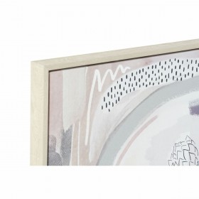 Quadro DKD Home Decor 63 x 4,5 x 93 cm Astratto Città (2 Unità)