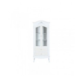 Stand Espositore Home ESPRIT Bianco Legno Cristallo 76 x 39 x 193 cm