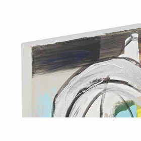 Quadro DKD Home Decor 60 x 2,8 x 60 cm Astratto Moderno (3 Pezzi)