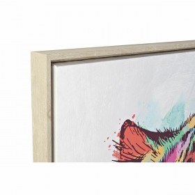 Quadro DKD Home Decor 104 x 4,5 x 143,5 cm Tigre Moderno (2 Unità)