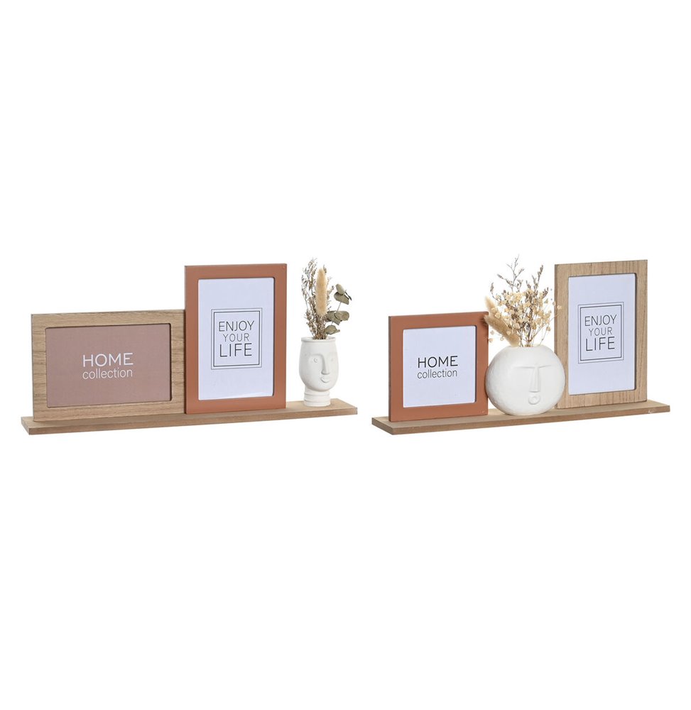 Quadro DKD Home Decor Astratto 60 x 3 x 80 cm Moderno (2 Unità)