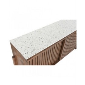 Credenza Home ESPRIT Acacia Terrazzo 146 x 46 x 82 cm