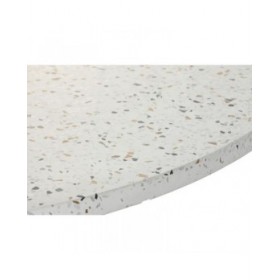 Tavolo da Pranzo Home ESPRIT Legno di acacia Terrazzo 130 x 130 x 76 cm