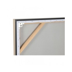 Quadro Home ESPRIT Verde Beige Dorato Moderno Città 90 x 3,5 x 120 cm (2 Unità)