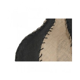 Lampadario Home ESPRIT Bicolore Juta Corda Ferro 25 W 50 x 50 x 54 cm