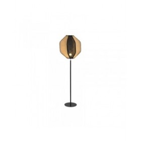 Lampada da Terra Home ESPRIT Nero Bicolore 25 W 230 V 50 x 50 x 165 cm
