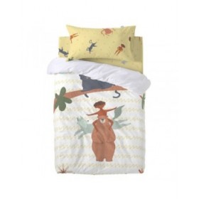 Federa HappyFriday Mr Fox Jungle Life Multicolore 50 x 75 cm
