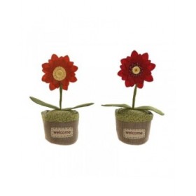 Fermaporta Home ESPRIT Poliestere Juta 14 x 14 x 33 cm (2 Unità)