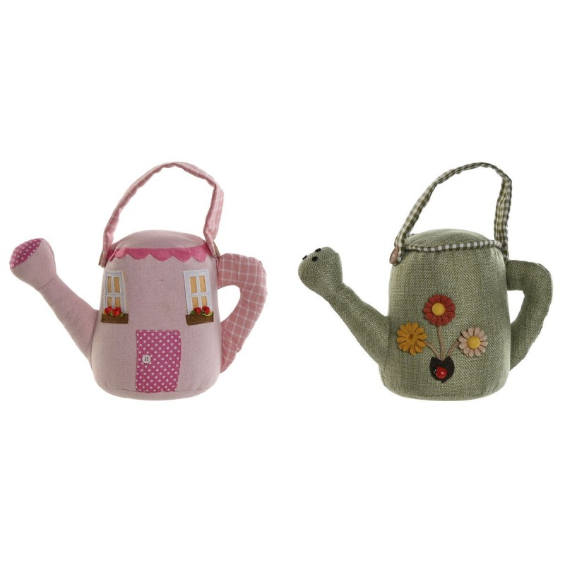 Fermaporta Home ESPRIT Poliestere 26 x 13 x 25 cm (2 Unità)