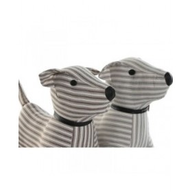 Fermaporta Home ESPRIT Poliestere 32 x 15 x 24 cm (2 Unità)