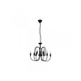 Lampadario Home ESPRIT Nero Metallo 54 x 54 x 46 cm