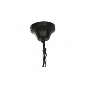 Lampadario Home ESPRIT Nero Metallo 54 x 54 x 46 cm