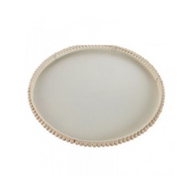 Centrotavola Home ESPRIT Marrone Chiaro Shabby Chic 32 x 32 x 11 cm