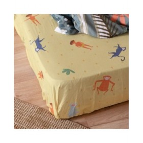 Lenzuolo con angoli HappyFriday MR FOX Multicolore 105 x 200 x 32 cm