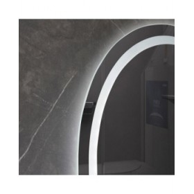Specchio da parete Home ESPRIT Cristallo 80 x 0,5 x 80 cm