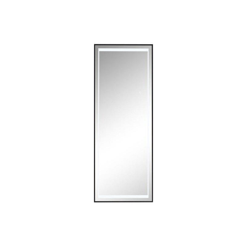 Specchio spogliatoio Home ESPRIT Nero Alluminio 50 x 2 x 150 cm