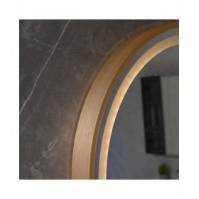 Specchio spogliatoio Home ESPRIT Nero Alluminio 50 x 2 x 150 cm