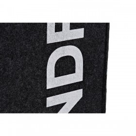 Cesto per i Panni Sporchi DKD Home Decor Nero Grigio Legno 37 x 37 x 55 cm (2 Unità)