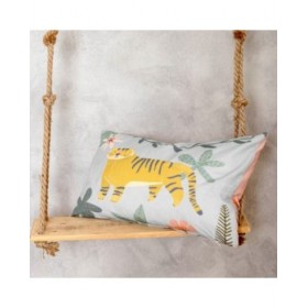 Fodera per cuscino HappyFriday Mr Fox Jungle Life Multicolore 50 x 30 cm