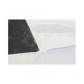 Quadro Home ESPRIT Bianco Nero Beige Astratto 103 x 4,3 x 143 cm (2 Unità)