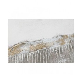 Quadro Home ESPRIT Marrone Nero Beige Astratto 123 x 4,3 x 123 cm (2 Unità)