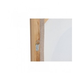 Quadro Home ESPRIT Bianco Beige Astratto 103 x 4,3 x 103 cm (2 Unità)
