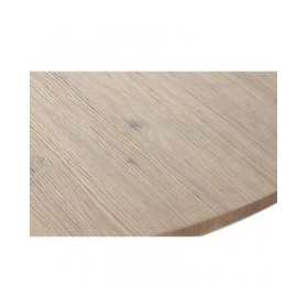 Tavolo da Pranzo Home ESPRIT Bianco Marrone Ferro Legno MDF 120 x 120 x 75 cm
