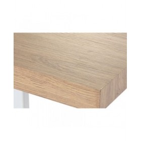 Tavolo da Pranzo Home ESPRIT Marrone Nero Ferro Legno MDF 160 x 90 x 75 cm