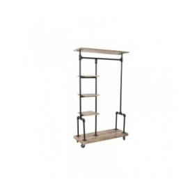 Ingresso Home ESPRIT Marrone Nero 104 x 40 x 175 cm