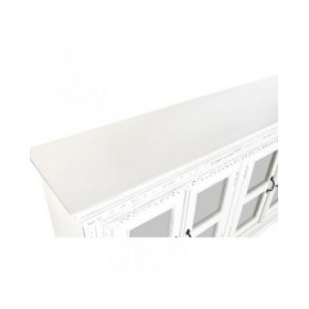 Credenza Home ESPRIT Bianco Cristallo Legno di mango 180 x 40 x 100 cm