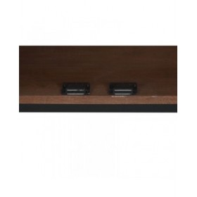 Credenza Home ESPRIT Bianco Metallo Legno di mango 180 x 40 x 85 cm