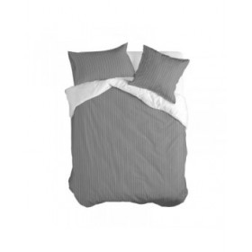 Copripiumino HappyFriday Basic Oxford Grigio 140 x 200 cm