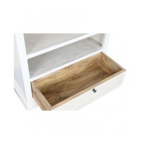 Scaffale Home ESPRIT Bianco Legno di mango 90 x 40 x 180 cm
