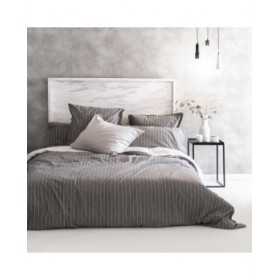 Copripiumino HappyFriday Basic Oxford Grigio 140 x 200 cm